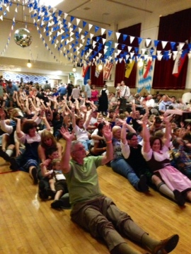 Audience Participation at the Sacramento Turnverein Octoberfest