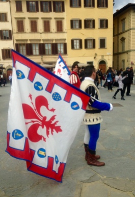 The Symbol of Florence - the giglio (do not call it Fleur-de-lys if you do not want a lecture from a Florentine)